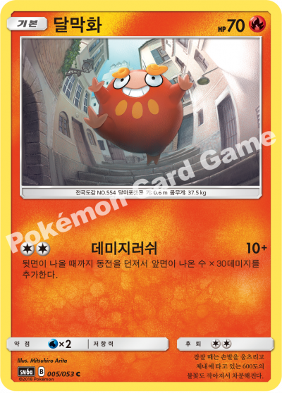 달막화