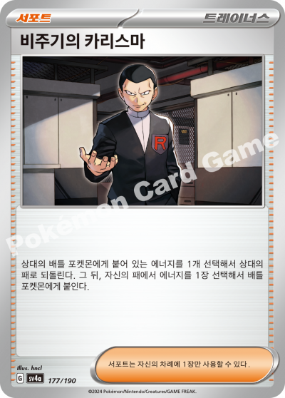 비주기의 카리스마