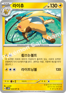 Raichu (라이츄)