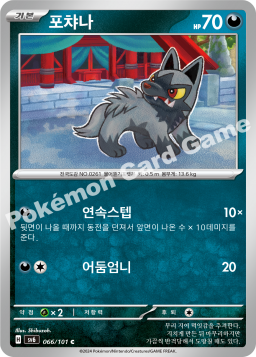 Poochyena (포챠나)