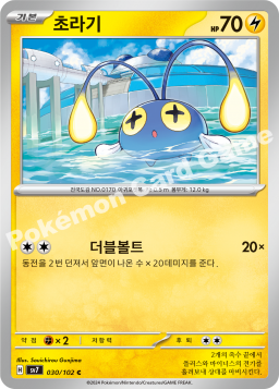 Chinchou (초라기)