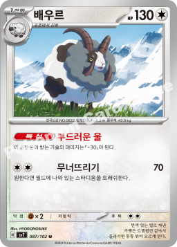 Dubwool (배우르)