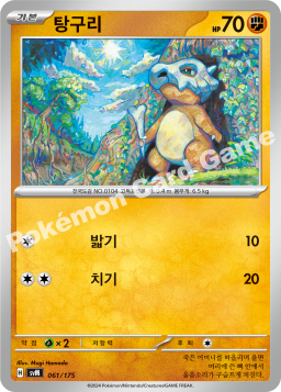 Cubone (탕구리)